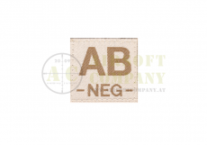 AB Neg Bloodgroup Patch Desert