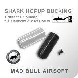 Mad Bull Shark Hop-up rubber, 2er Packung
